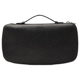Black Louis Vuitton Taiga Atoll Organizer Black