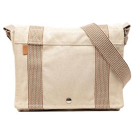 Borsa Tote Besace MM in tela beige Hermès Beige