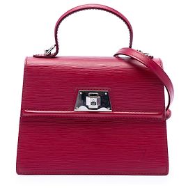 Bolso Louis Vuitton Epi Sevigne PM rosa Rosa