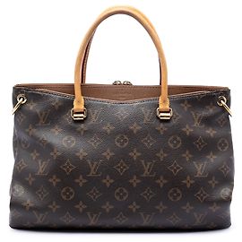 Borsa Louis Vuitton Monogram Pallas MM marrone Marrone