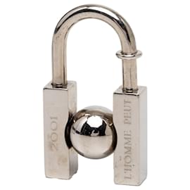 Charm Cadena L Homme Peut Embellir La Terre in argento placcato palladio Hermès Argento