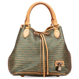 Borsa a secchiello Louis Vuitton Monogram Eden Neo verde Verde
