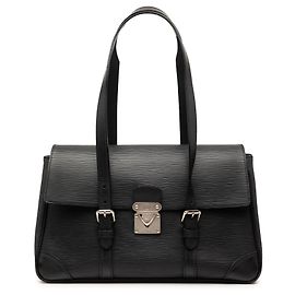 Borsa a Spalla Louis Vuitton Epi Segur MM Nera Nero