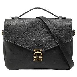 Bolsa Pochette Metis Monogram Empreinte preta Louis Vuitton Preto
