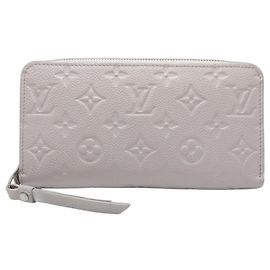 Cartera larga Zippy Monogram Empreinte Louis Vuitton gris Gris