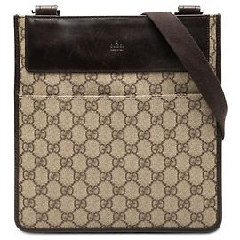Borsa a tracolla Gucci GG Supreme color Tan Cammello