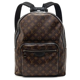 Mochila Louis Vuitton Monogram Macassar Josh marrom Marrom