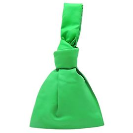 Mini bolsa The Twist em nappa verde Bottega Veneta Verde