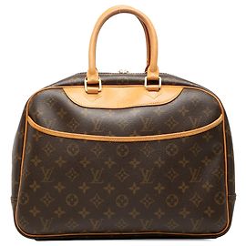 Borsa Louis Vuitton Monogram Deauville marrone Marrone