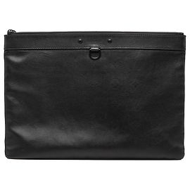 Pochette Louis Vuitton Monogram Shadow Discovery noire Noir