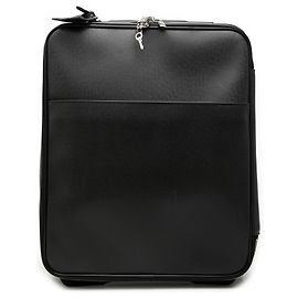 Borsa da viaggio Louis Vuitton Taiga Pegase 45 Nera Nero