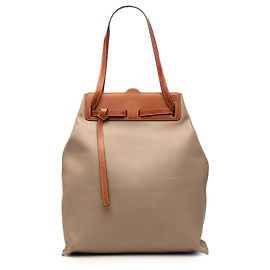 Bolsa Tote Lazo em pele de vitelo marrom LOEWE Marrom