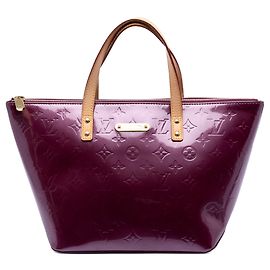 Bolsa Louis Vuitton Monogram Vernis Bellevue PM roxa Roxo