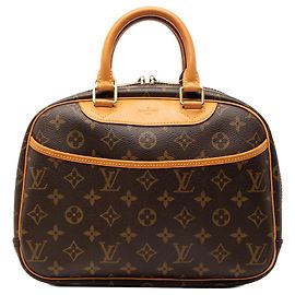 Borsa a mano Louis Vuitton Monogram Trouville Marrone Marrone