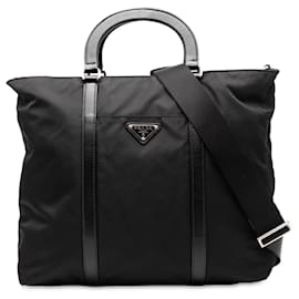 Borsa Prada Tessuto nera Nero