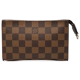 Pouch a secchiello Marais Louis Vuitton Damier Ebene marrone Marrone