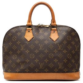 Borsa Louis Vuitton Monogram Alma PM Marrone Marrone