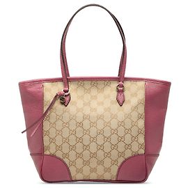 Bolsa Gucci GG Canvas Bree castanha Marrom