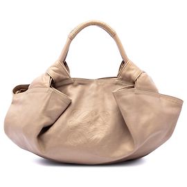 Bolsa Hobo LOEWE Aire em Nappa Gold Dourado