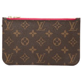 Pochette Louis Vuitton Monogram Neverfull PM Marron Marron