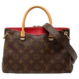 Sac Satchel Louis Vuitton Monogram Pallas BB Marron Marron