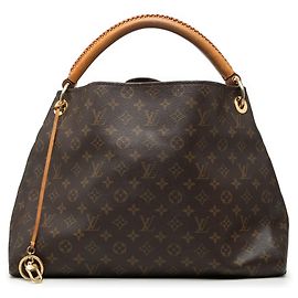 Borsa Hobo Louis Vuitton Monogram Artsy MM Marrone Marrone