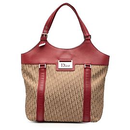 Sac Tote Street Chic Diorissimo Trotter Canvas Marron Dior Marron