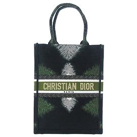 Sac Book Tote Vertical Dior Tie Dye Vert Vert