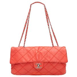 Sac à rabat Chanel Ultimate Stitch rouge Rouge