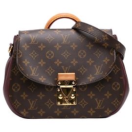 Borsa Satchel Louis Vuitton Monogram Eden MM Marrone Marrone