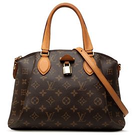 Sac Satchel Louis Vuitton Monogram Rivoli PM Marron Marron
