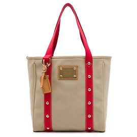 Sac Cabas MM Louis Vuitton Antigua Beige Beige