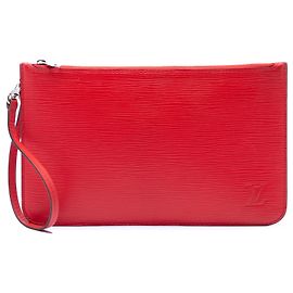Bolso Louis Vuitton Epi Neverfull rojo Roja