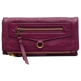 Clutch Louis Vuitton Monogram Empreinte Petillante Purple Roxo