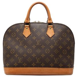 Borsa Louis Vuitton Monogram Alma PM Marrone Marrone