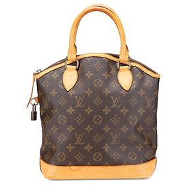 Louis Vuitton Monogram Lockit PM Handtasche Braun Braun