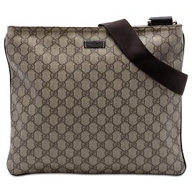 Borsa a tracolla Gucci GG Supreme Beige Beige