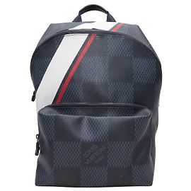 Navy & Multicolor Louis Vuitton America's Cup 2017 Apollo Backpack Blue