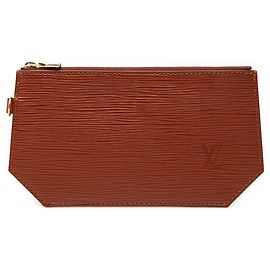 Borsa a tracolla e pochette Louis Vuitton Epi marrone Marrone