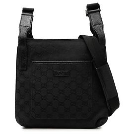 Bolso bandolera Gucci GG Canvas negro Negro