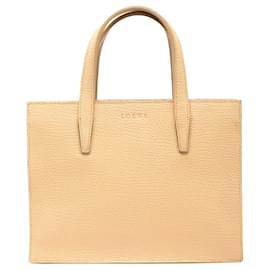 Tote in pelle LOEWE Tan Cammello