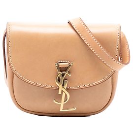 Sac crossbody Kaia Small en cuir marron Saint Laurent Marron