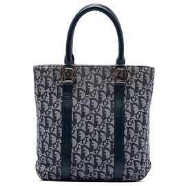 Borsa Tote Diorissimo Trotter Canvas blu Dior Blu