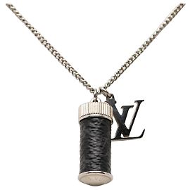 Colar de Pingentes Monogram Eclipse em Latão Preto Louis Vuitton Preto