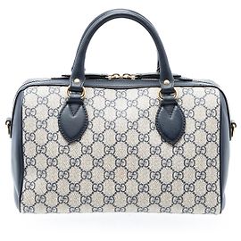 Borsa Boston e borsa a tracolla Gucci Small GG Supreme beige Beige