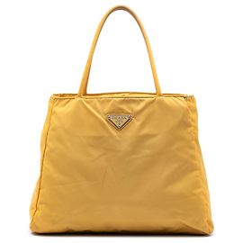 Tote City en Tessuto amarillo Prada Amarillo