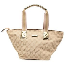 Tote Gucci GG Canvas Web beige Beige