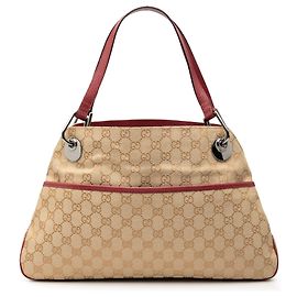 Borsa a tracolla Gucci GG Canvas Eclipse color Tan Cammello