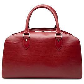 Bolsa Louis Vuitton Epi Pont Neuf PM vermelha Vermelho