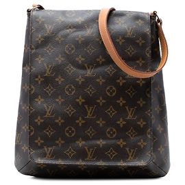Bolsa transversal Louis Vuitton Monogram Musette Salsa GM marrom Marrom